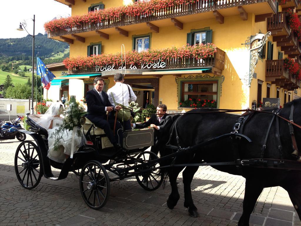 Hotel De La Poste Cortina d'Ampezzo Exterior foto